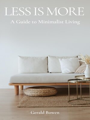 cover image of Less Is More